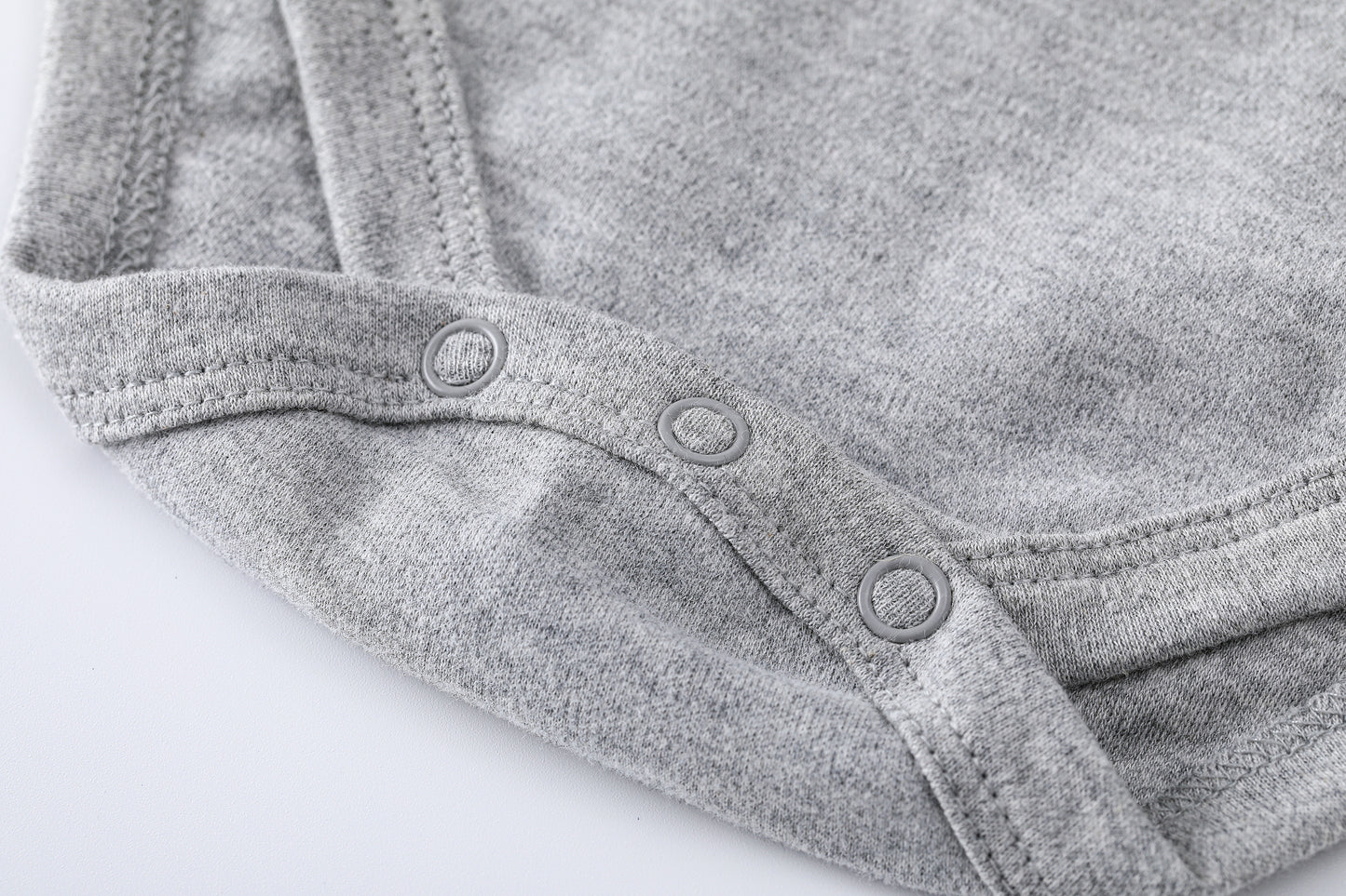 Short Sleeve Bodysuits Grey