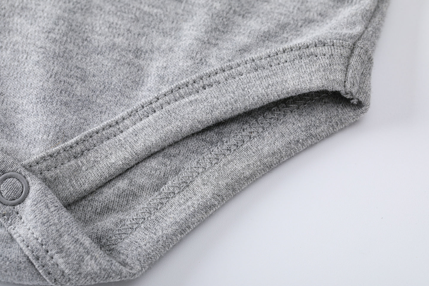 Short Sleeve Bodysuits Grey