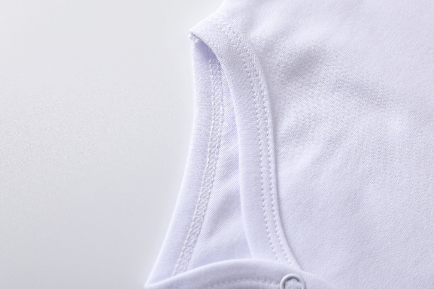 Short Sleeve Bodysuits White